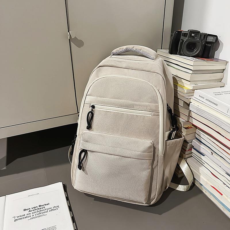 Large Capacity Backpack Junior High School Student Lightweight Schoolbag Travel Backpack