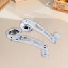 2 Sets Car Manual Window Lifting Crank Handle Chrome Billet Aluminum Crank Window Handle Replacement for Chevrolet Classic Car