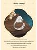 2022 Year of the Tiger Gold Plated Chalcedony Agate Pixiu Ring: Chinese Style Retro Thumb Ring