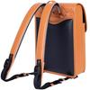 Hideo Wakamatsu - Made in Japan, Schulrucksack/Tagesrucksack für Erwachsene mit Clarino-Gewebe, Wasserabweisend, Kamel