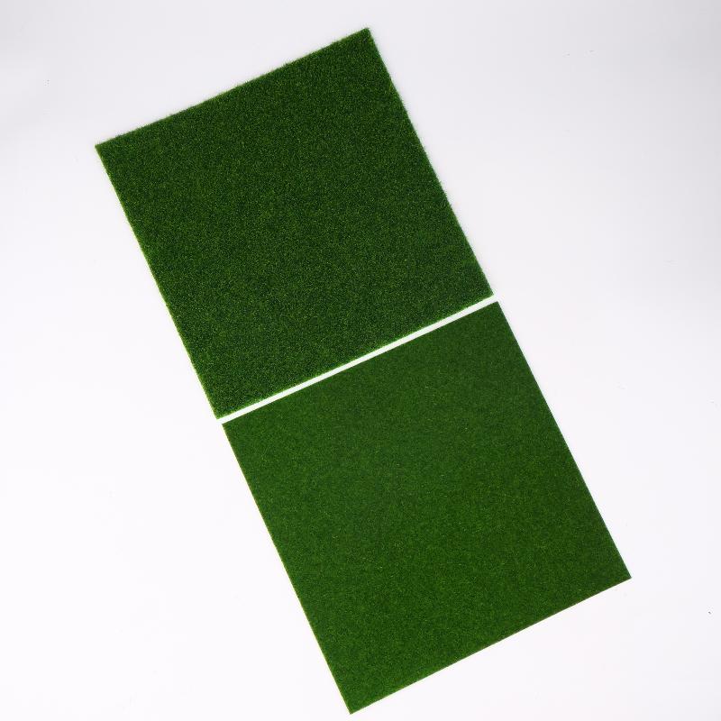1/2Pcs Diy Project Model Scene Railway Layout Accessories 15/30Cm Square Grass Mat 3Mm 5Mm 8Mm Thick Artificial Lawn Carpet