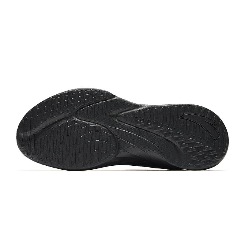New Anta Slip-Resistant Breathable Coverage Low-Top Casual Running Shoes Men's Basic Black 912525571-4