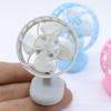 Miniature Electric Fan Model Figurine For 1/12 Doll House Landscape Realistic Design Cooling Fan Decorative Accessory
