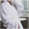 Luxurious Cotton Velvet Bathrobe - Thick, Washable, Suitable for Five-Star Hotels and Homestays