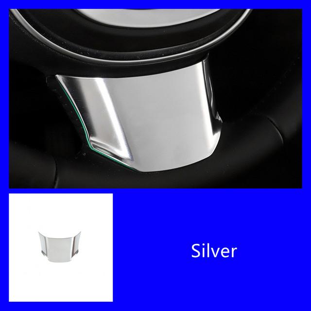 Car Styling Center Console Steering Wheel Frame Decoration Sticker Trim For Volvo S90 XC60 2018 Interior Accessories