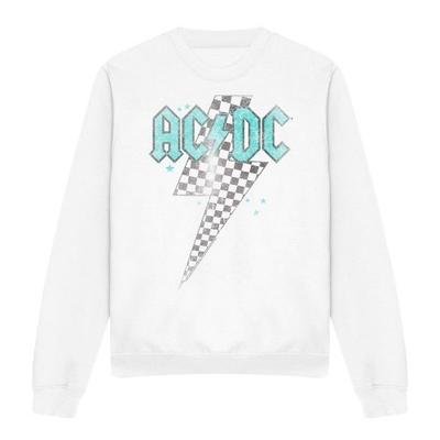 AC/DC Camisola Unissex Adulto Xadrez Inclinado Relâmpago