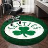Personalized Boston Celtics Round Chair Office Rug - Perfect for Mat, Office Chair & More - Ideal Gift for Birthdays and Holidays