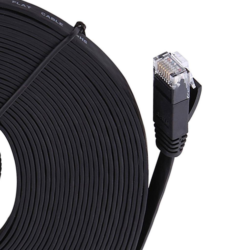 RJ45 CAT6 Ethernet Network Flat LAN Cable UTP Patch Router Cables 1000M