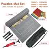 1500/3000pcs Felt Puzzle Mat Set Puzzle Organizer Blanket Jigsaw Storage Mat Portable Travel Storage bag Puzzle Saver Felt Pad
