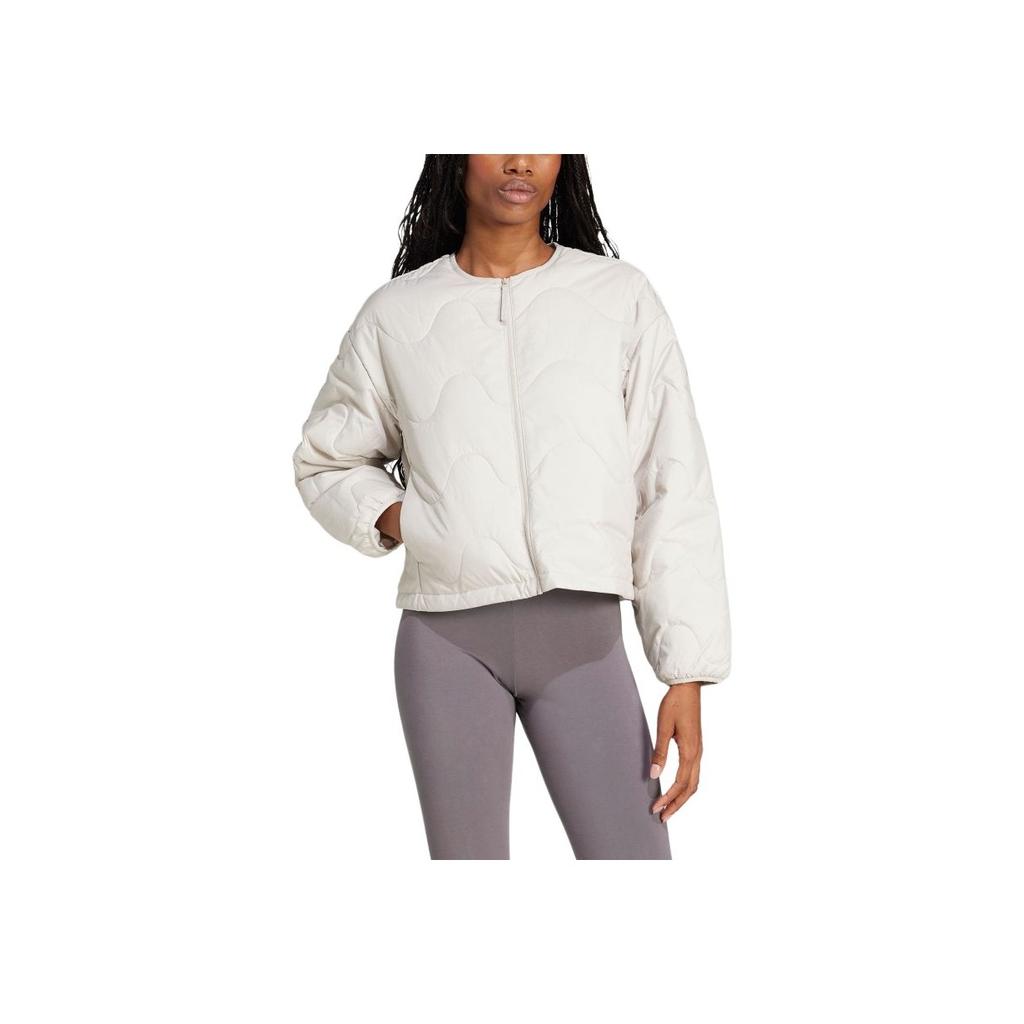 New Adidas Puffer Jacket Women's Miracle Bauxite Brown JD1099