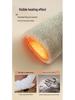 Red Light Therapy Heated Cotton Shoes: Winter Velvet, Thickened, Anti-Frost Foot Warmers.
