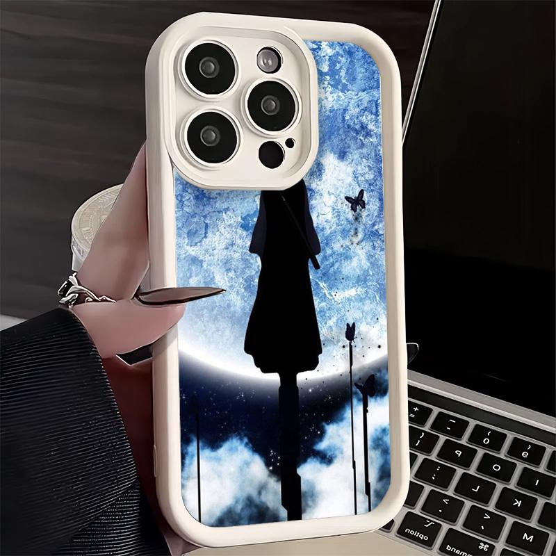 Phone Case for iPhone 17 Air 16E 15 16 Pro Max Bleach Kuchiki Rukia Cover 14 Plus 13 12 Mini Soft Shell Silicone Fundas