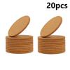 10pcs Natural Cork Coasters Round Wood Mats Durable Non Slip Tea Coffee Cup Drink Holder for Table Decoration DIY Home Supplies