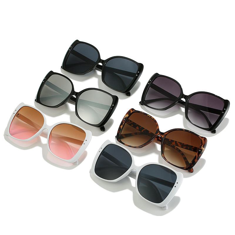 Sunglasses, Large-Frame Square Glasses, Personalized Street Sunglasses For Women
