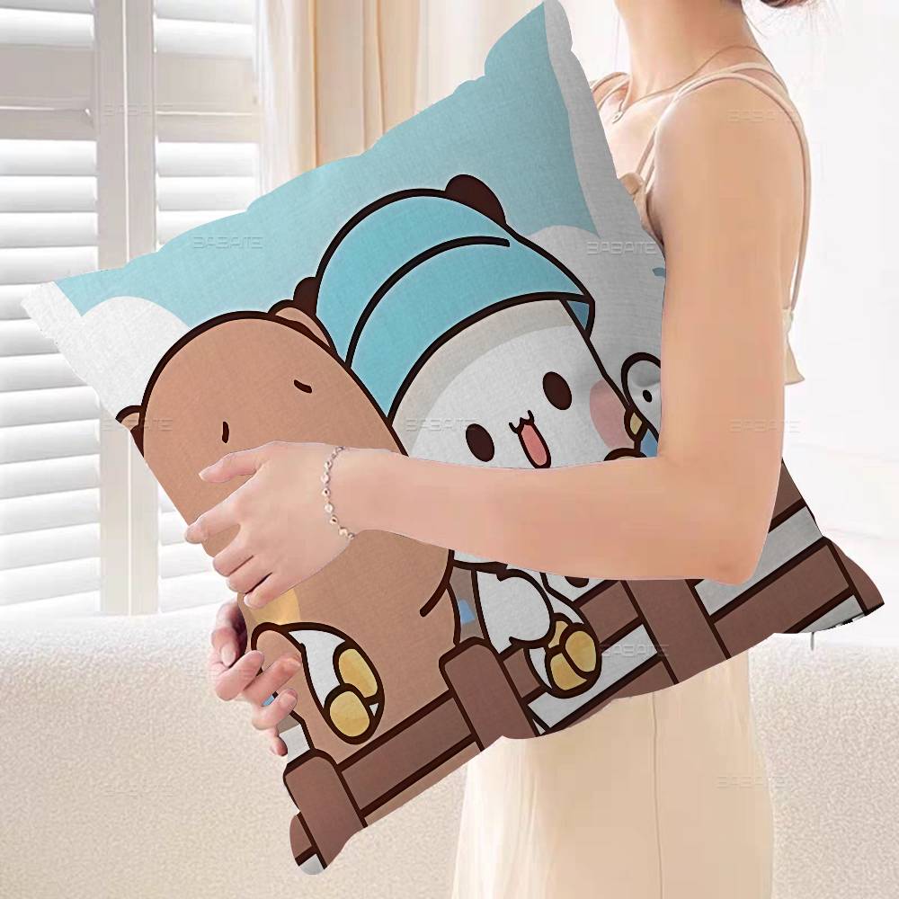 Söta Dudu Bubu Kuddfodral Tum Gårdshusdekor Hem Prydnadskuddfodral För Soffdekorationer