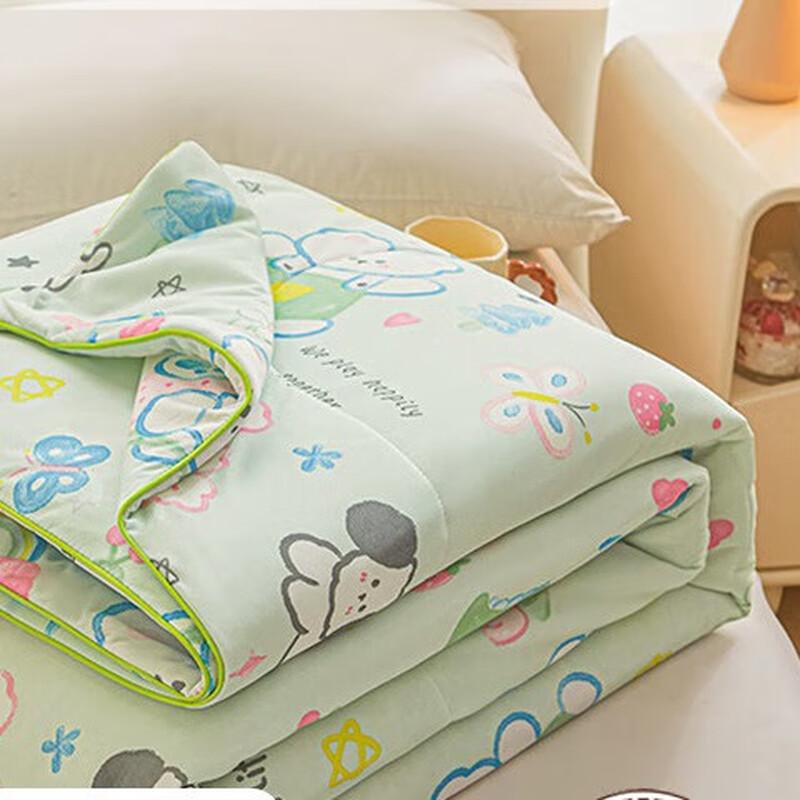 OEING Cartoon Ice Cream Cooling Summer Quilt 180x200cm