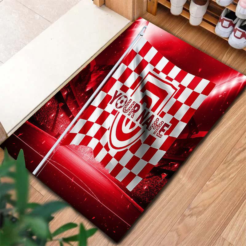 Ssv Jahn Regensburg Koberec s vlastním jménem Pro obývací pokoj Ložnici Domácí Dekorace pohovky Dětská Hrací Protiskluzová podložka