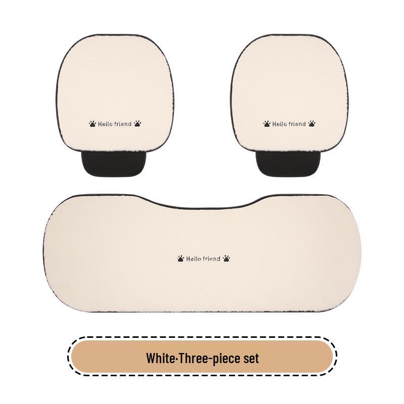 Kreskówkowy Pluszowy Zimowy Poduszka na Fotel Samochodowy dla GAC GS3, GS4, GS4PLUS