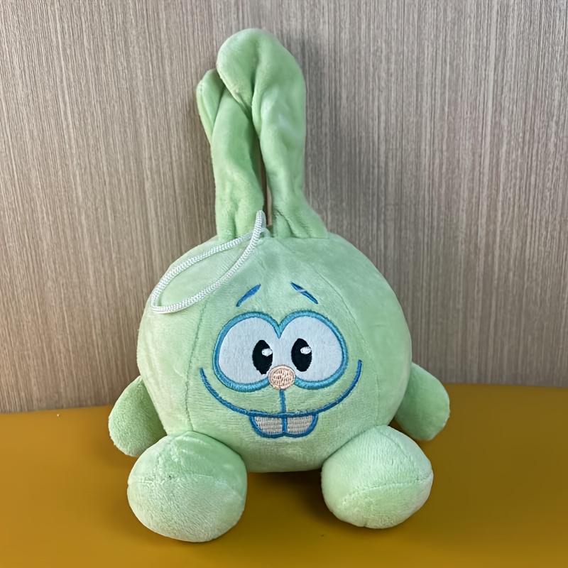 

1pcsTri Color Ball Rabbit Dog Sound Toy Training Toy | Fun Design | Durable Toy No Batteries Required 16*20*8CM зелёный