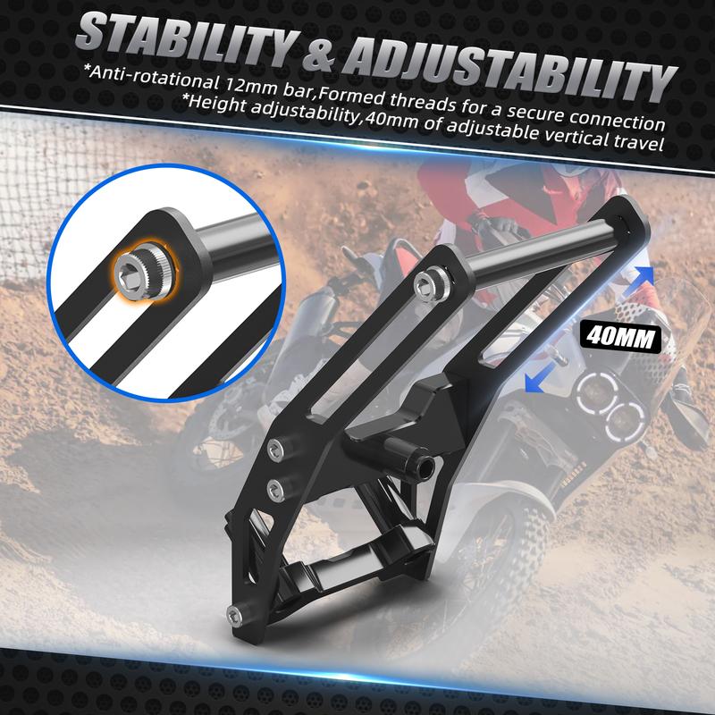 Motorcycle GPS Navigation Brackets for Ducati DesertX Desert X 2022 2023 2024 GPS Mount Bracket Holder AMPS Pattern Bracket