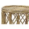 Table d'appoint - NATUREL - Jeu de 3 tables - Osier - Ethnique - 39 cm