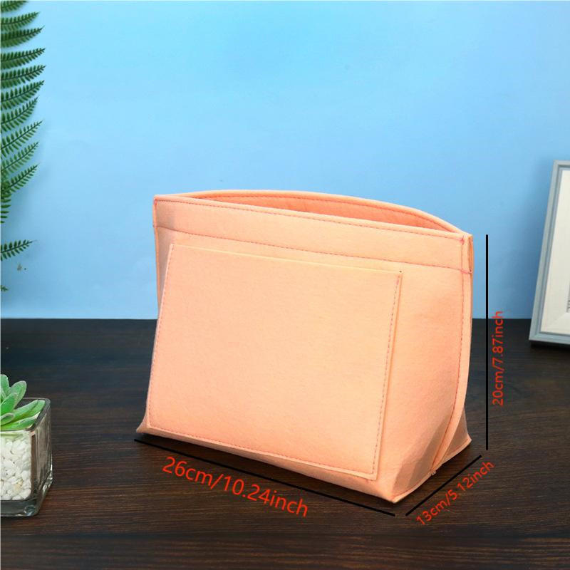 Filz Tasche Organizer Einsatz Innen Handtasche Tote Portemonnaie Multifunktional Kosmetiktasche Organizer für Damen
