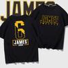 Nein. 6 kurzärmelige T-Shirts Marke Xia Chao Jugend Basketball Lakers reine Baumwolle Halbarm Trainingskleidung