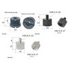 8 Stück Mikrofonständer Adapter 5/8 auf 1/4 auf 3/8 Schraubadapter für Mikrofonständer Klemme Mikrofonständer Halter Adapter