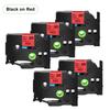 5PCS 231 241 Compatible for Brother Tz TZe-231 Tz-241 Tze-131 631 831 335 Tapes Black On White 12mm Label Tape for P-Touch Maker