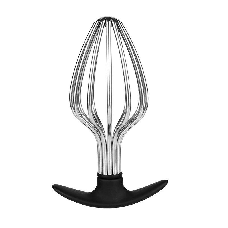 Metal Hollow Anal Plug for Self-Pleasure and Stimulation - Adult Sex Toy