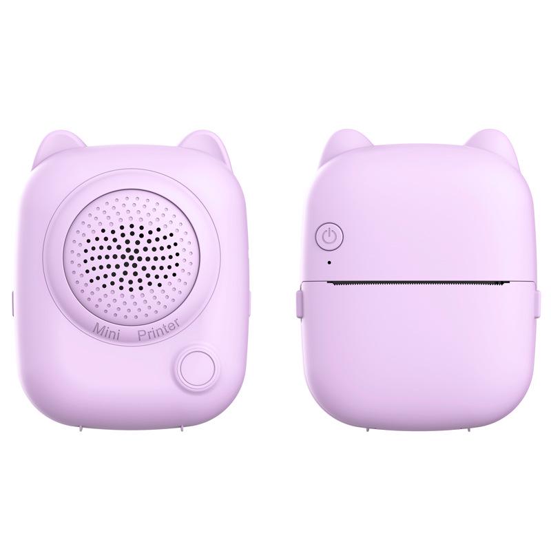 AI Voice Print Mini Wireless Photo Printer - Portable & Mobile Connectable