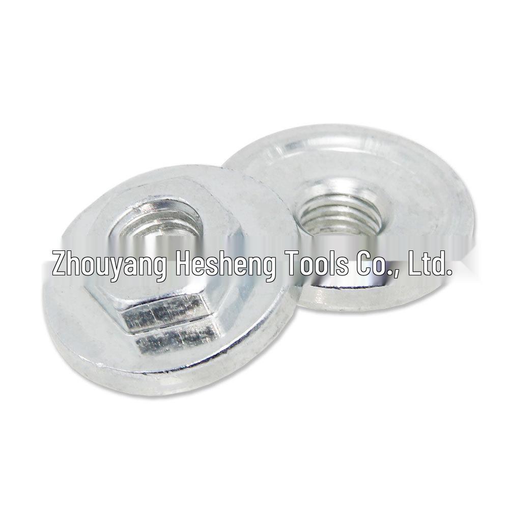 M10 Hex Angle Grinder Pressure Plate Nut for 100 Type Hand Grinder and Polishing Machine E18