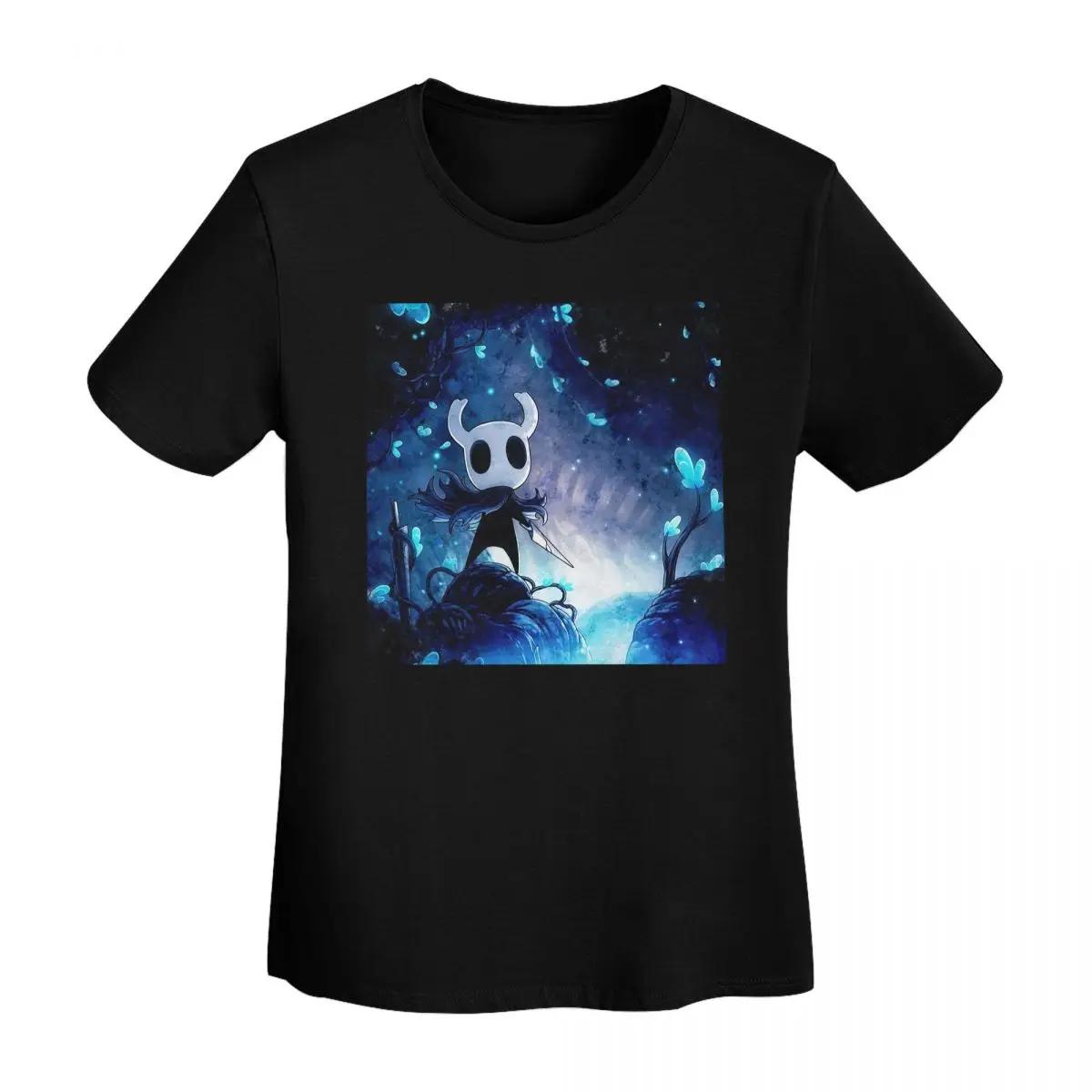 

Hollow Knight TShirt Women Short Sleeve T Shirts Crew Neck Clothes Cotton Summer Tees Streetwear 4XL