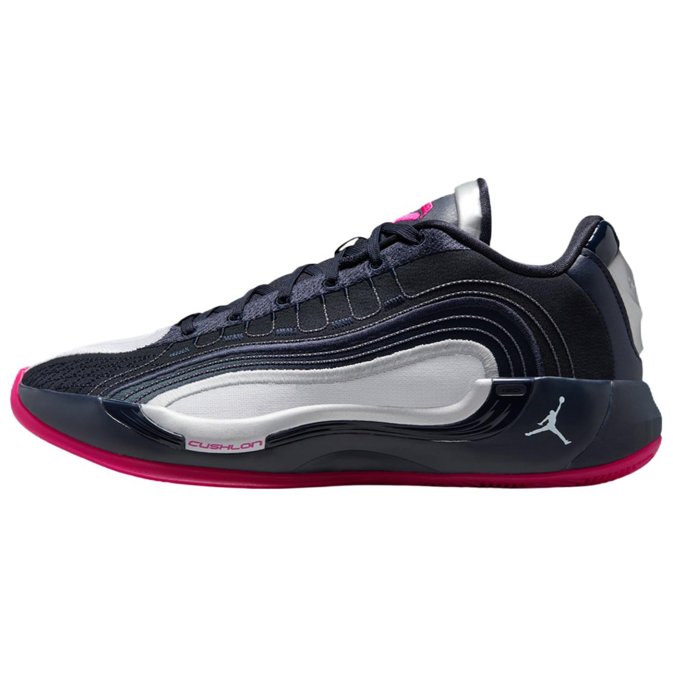 

Кроссовки Air Jordan Luka 4 Navidor Унисекс Черный Темно-синий Металлик-Серебристый HF0823-400 42.5
