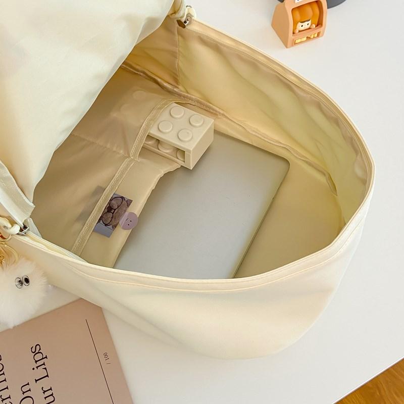 Junior High School Student Schoolbag Letter Print Women's Lightweight Backpack