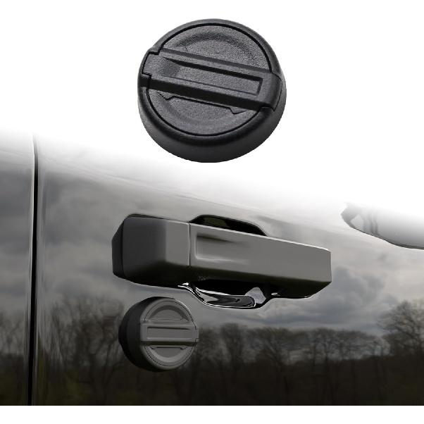 For Jeep Keyhole Cover, for 2018-2024 Jeep Wrangler JL & Gladiator JT, Door Lock Cover for Wrangler, Front Door Keyhole Cover 1 Pcs, 5 Years Warranty