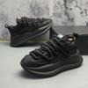 Thick Soled Spring New Breathable and Versatile Men's Height Increasing Shoes, Casual Solid Color Sports Shoes