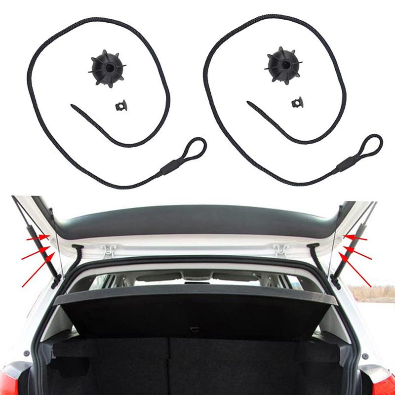 Car Rear Tailgate Trunk Parcel Shelf Strap String Plastic For VW Golf MK5 MK6 MK7 Rabbit GTI 1K6863447A Replacement Part