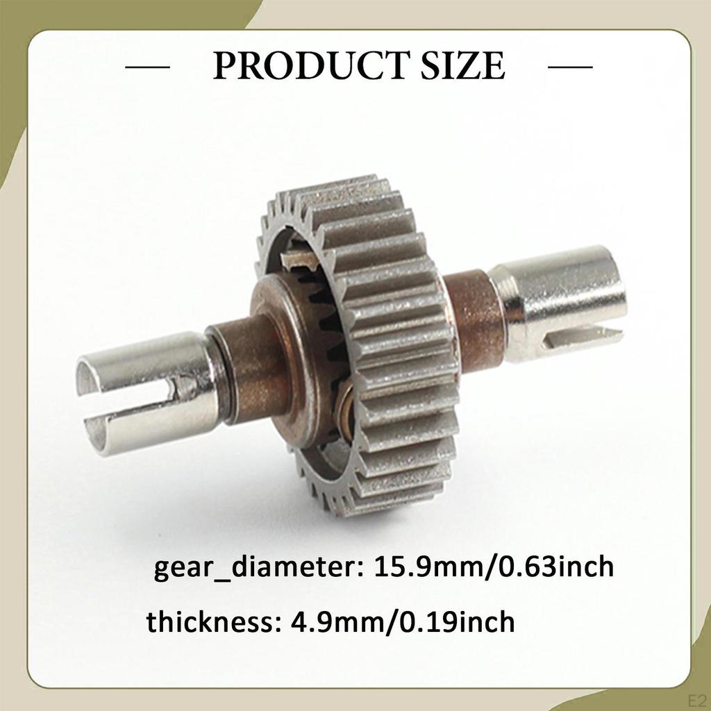 1:24 RC Car Differential Assembly Accessory Replacement Upgrade Replace for Remotes Control