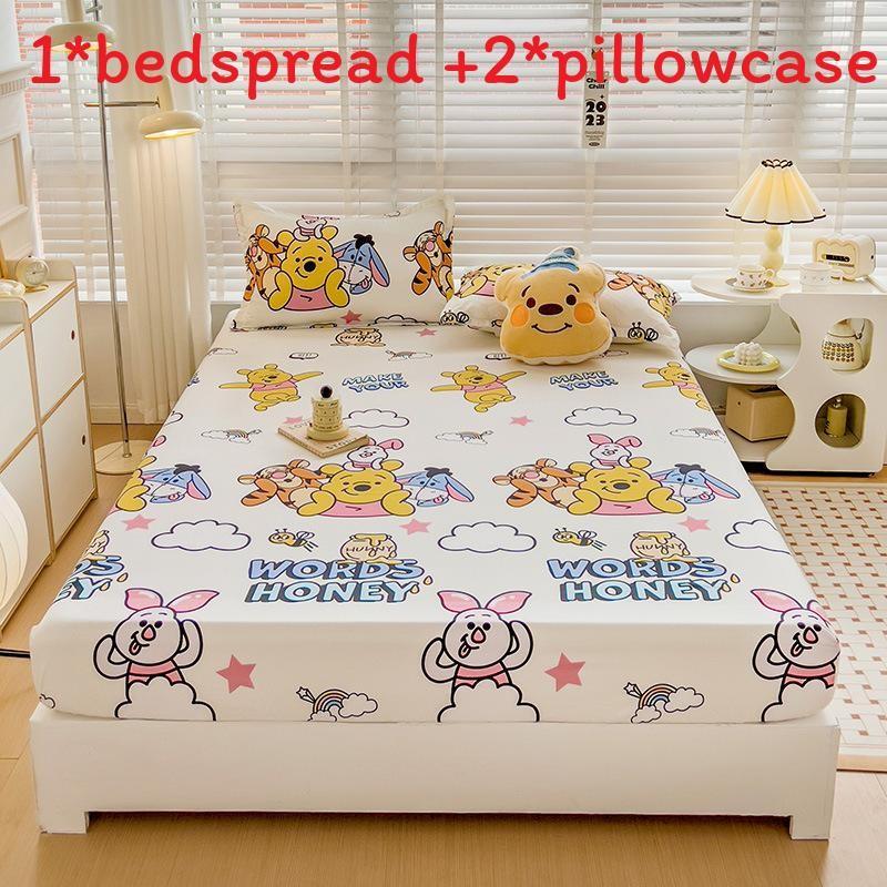 Toy Mouse Stitch Story Pattern Printing Bedspread Set Protective Cover