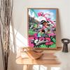 S-Splatoons series game DIY Sticky Poster Fancy Wall Sticker for Living Room Bar Decoration Wall Decor