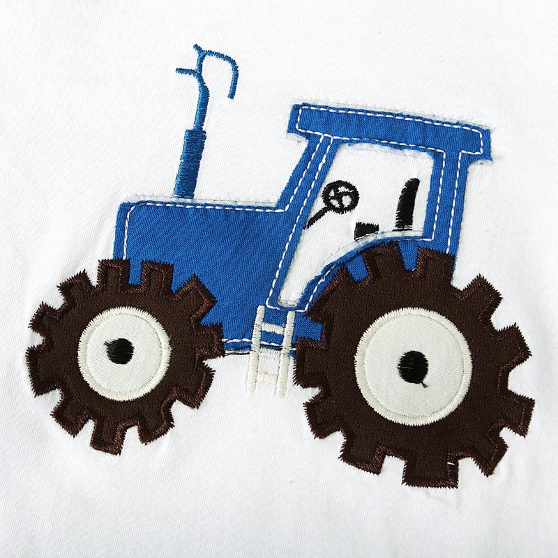 Children's Blue Car Short Sleeve & Shorts Homewear Set