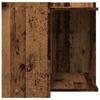 Vidaxl Litter Box Cabinet, Old Wood, 53X53X51 Cm