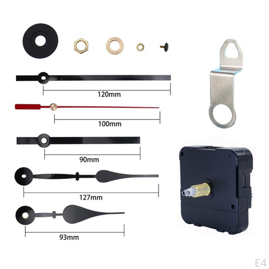 Clock Movement DIY Mechanism Long Shaft Replacement Kits