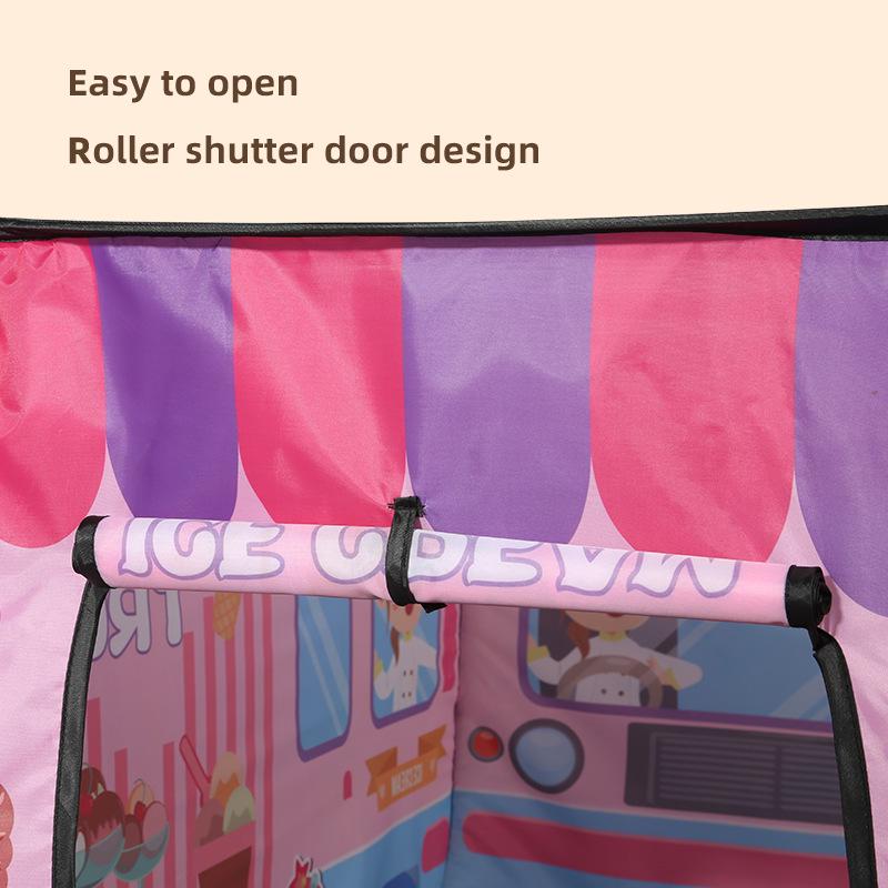 Free Shipping: Foldable Kids' Car Tent and Ball Pool for Indoor Play