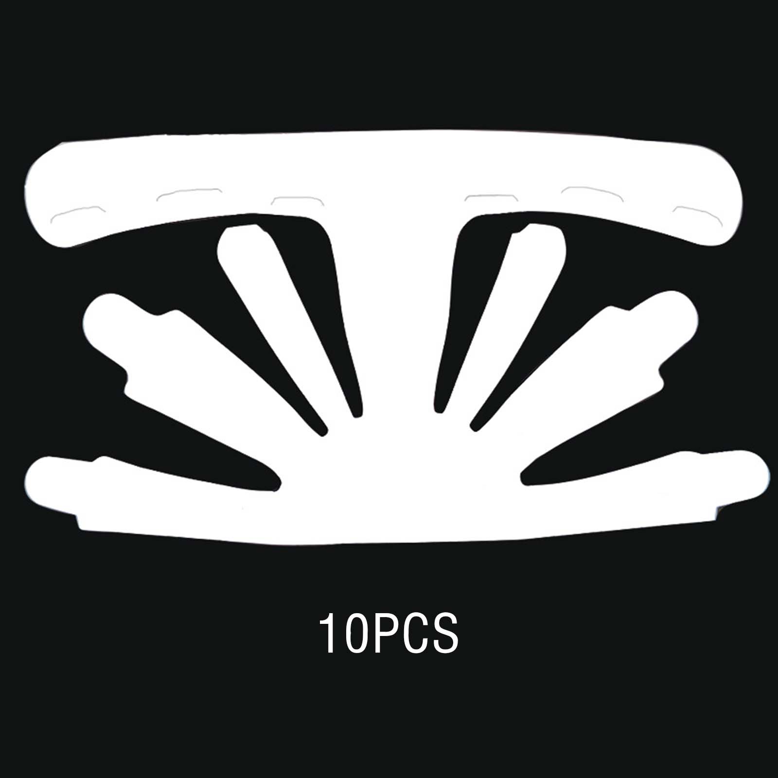 

10 шт. Вставки для бейсболок, Прочная поддержка для шляп, Подкладки для шляп для гольфа для летних спортивных кепок, Женские, Мужские, Дорожная кепка от солнца