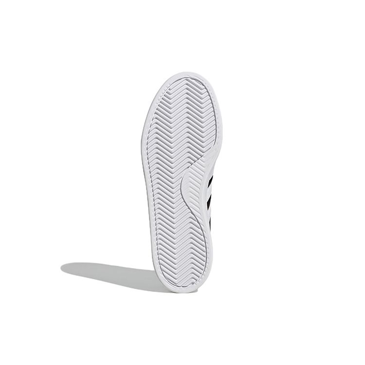 Adidas Grand Court 2.0 Black White Unisex Sneakers Core-Black Cloud-White GW9196