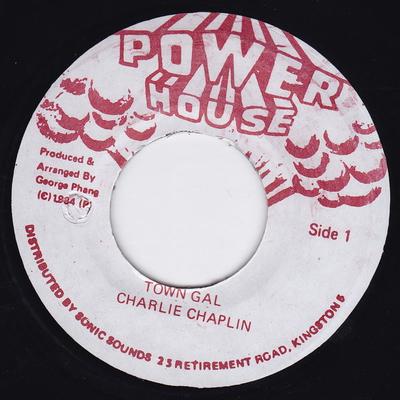 7inch Record CHARLIE CHAPLIN  Town Gal NONE Power House Jamaica Reggae Ska  Dub Used