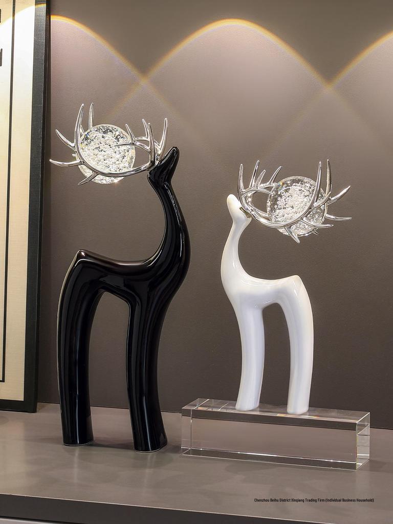 Fulu Luxury Living Room Tabletop Ornaments: High-End Decor for Wine Cabinets, TV Sideboards, and Housewarming Gifts