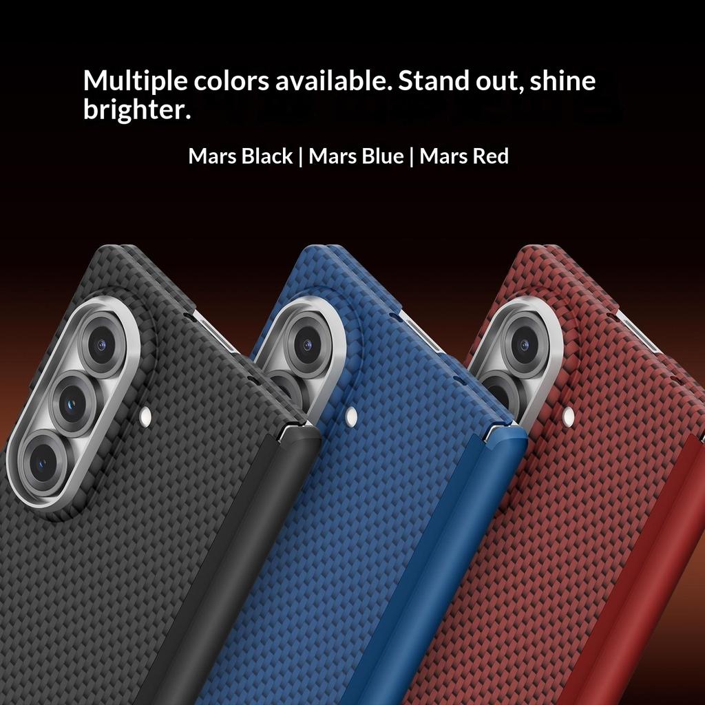 GKK For Samsung Galaxy Z Fold7 5G Case Texture Dual Axis PC Slim Phone Cover Magnetic Hinge Protection